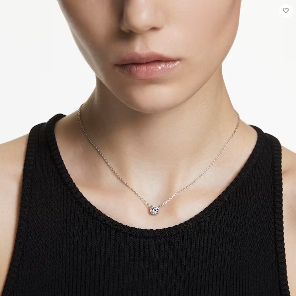 Constella Pendant White Rhodium Plated