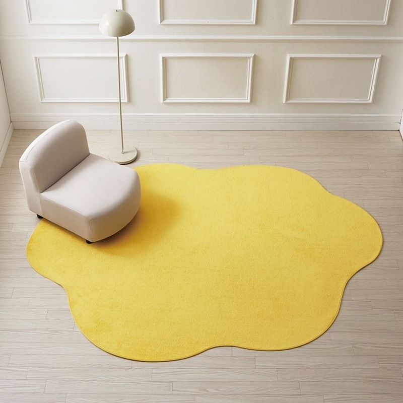 クラウディ ハミング ウォッシャブル 非定型ラグ7色