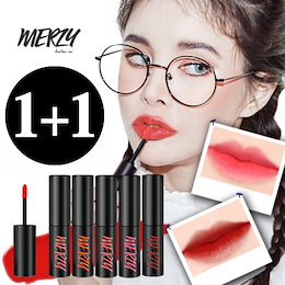 ◆MERZY◆ 1+1 The First Velvet Tint ザ ファスト ベルベット ティント (6 colors) 驚くほど落ちない 塗ってないような軽いテクスチャー! ロングラスティング!