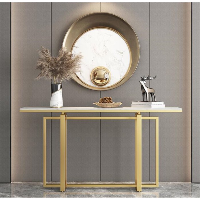 テーブル コンソールテーブル 玄関 高級人造大理石 スリム おしゃれ 玄関台 省スペース サイドテーブル デスク 玄関テーブル 花台 電話台 インテリア 石目調 エントランス 台 かっこいい