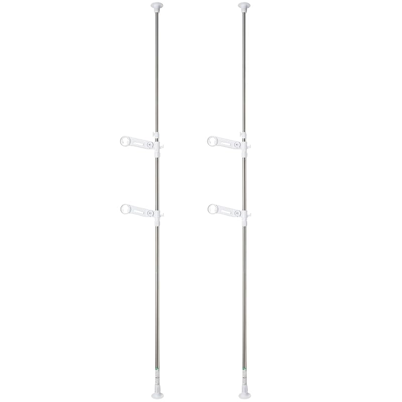 即納：積水樹脂商事(Sekisuijushishoji)セキスイつっぱり式部屋干しポールDTHW-1 取付範囲高さ200275cm