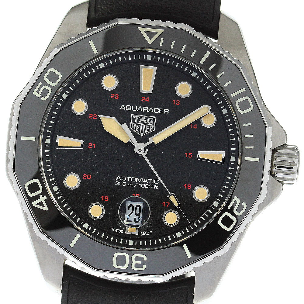 タグホイヤー TAG HEUER WBP208C.FT6201 アクアレーサー トリビュートトゥホイヤー 844本限定 自動巻き メンズ 良品 箱・保証書付き_820764【中古】
