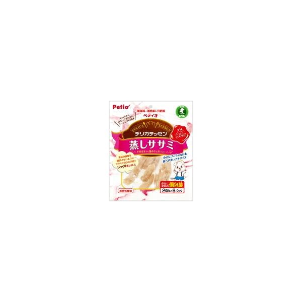 【1ケース】【お取り寄せ対象品】ペティオ デリカテッセンプチ 蒸しササミ 2切れ×6P [ヤマヒサペットケア事業部 Petio(ペティオ)] *30個