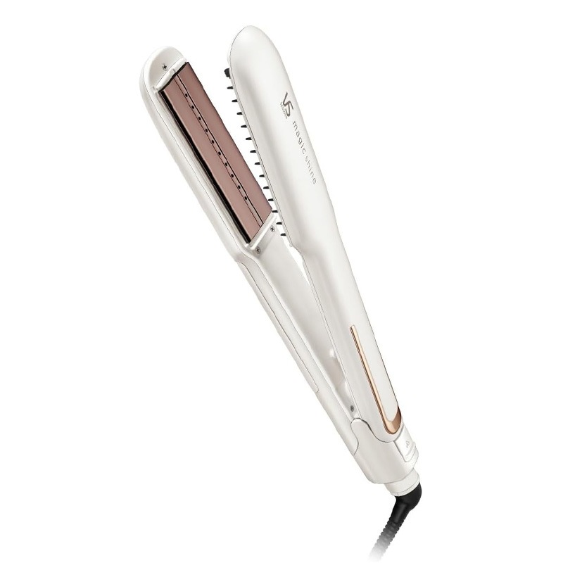 ストレート ヘアアイロン マジックシャイン スチーム 5段階温度調節 ホワイト VSS-9920/WJ