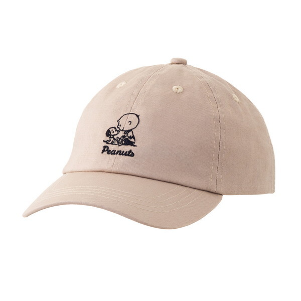 SNOOPY（PEANUTS 75years）KIDS CAP ベージュ No. No. 37560119