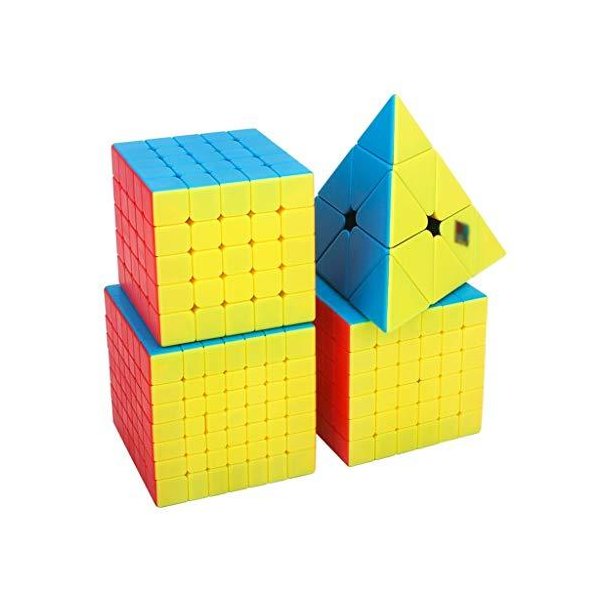 新品登場 Set Cube Speed Cube HXGL-Magic Magic Br Develop Toys Puzzle Set Cube Pyramid 7x7 6x6 5x5 Bundle Cube ジグソーパズル