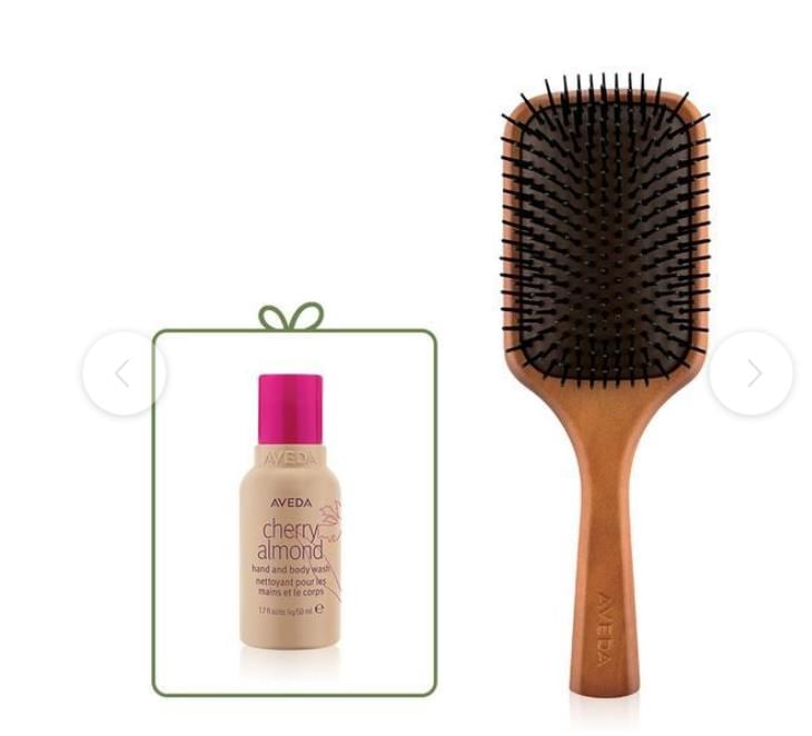 [アベダ][9月]ウッドンパドルブラシセット /ヘアケアセット/ 韓国化粧品