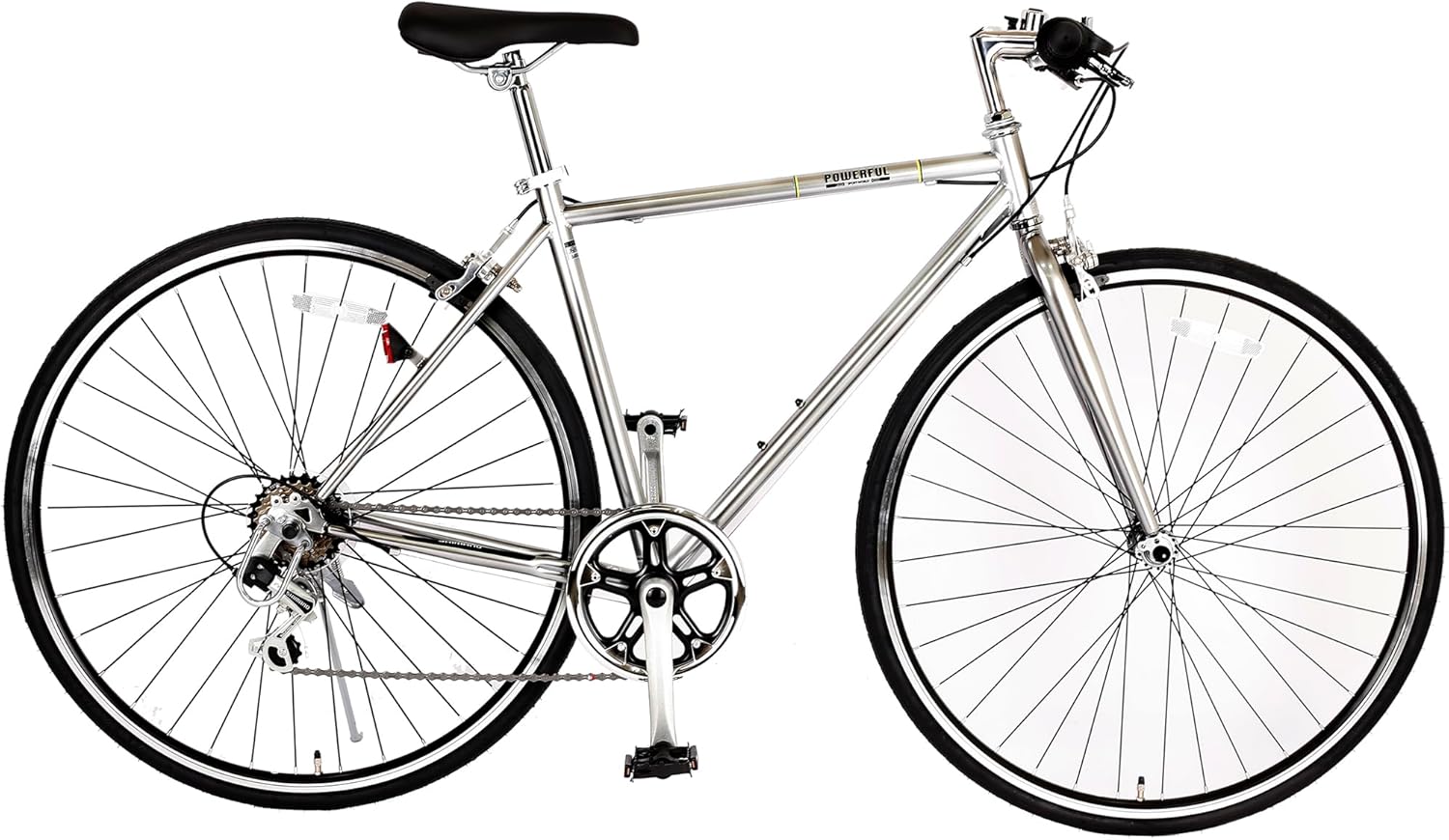 【組立動画付き】スピードワールド(SPEED WORLD) 自転車 クロスバイク 700C(約27インチ) 6段変速 変速付き 初心者 おしゃれ オシャレ 通勤 通学 大人 女性 学生 14,165円