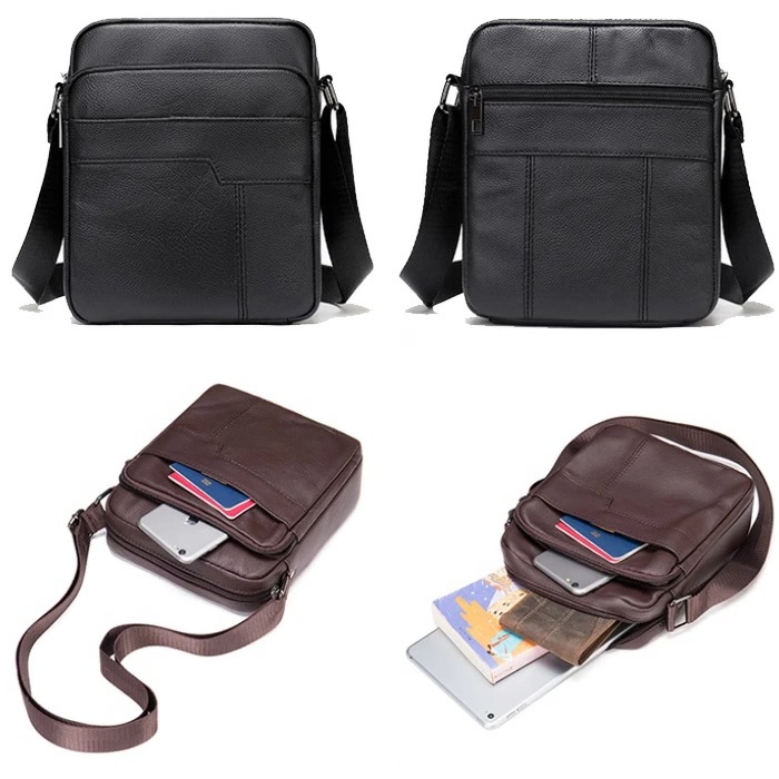 ショルダー ハンドバッグ 本革 斜めがけ iPad mini収納可能 牛革 オール革 旅行かばん プレゼント ギフト ショルダーバッグ 縦型