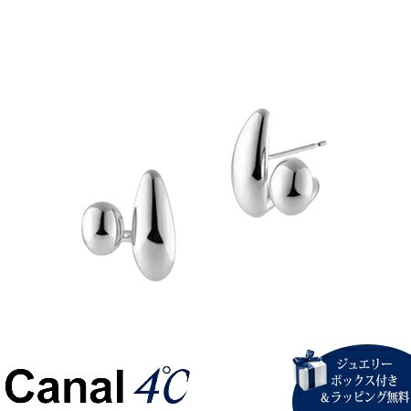 4cc519873【送料無料】【ラッピング無料】カナルヨンドシー Canal 4℃ カナル4℃ Autumn Collection シルバー ピアス