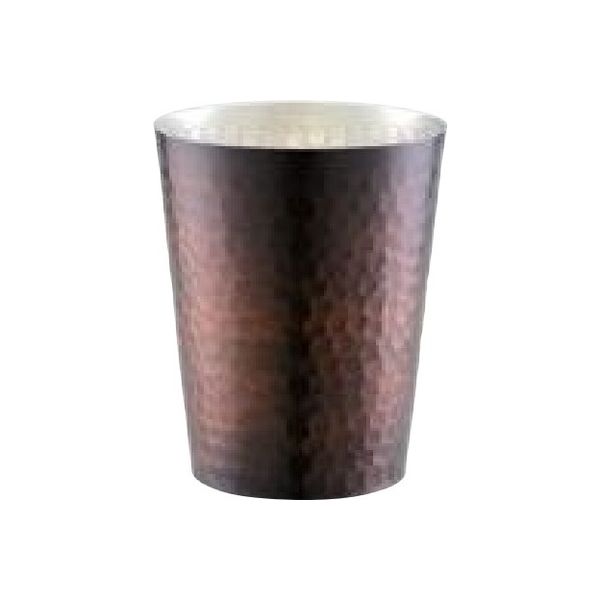 華ロックグラス槌目180mlブロンズ