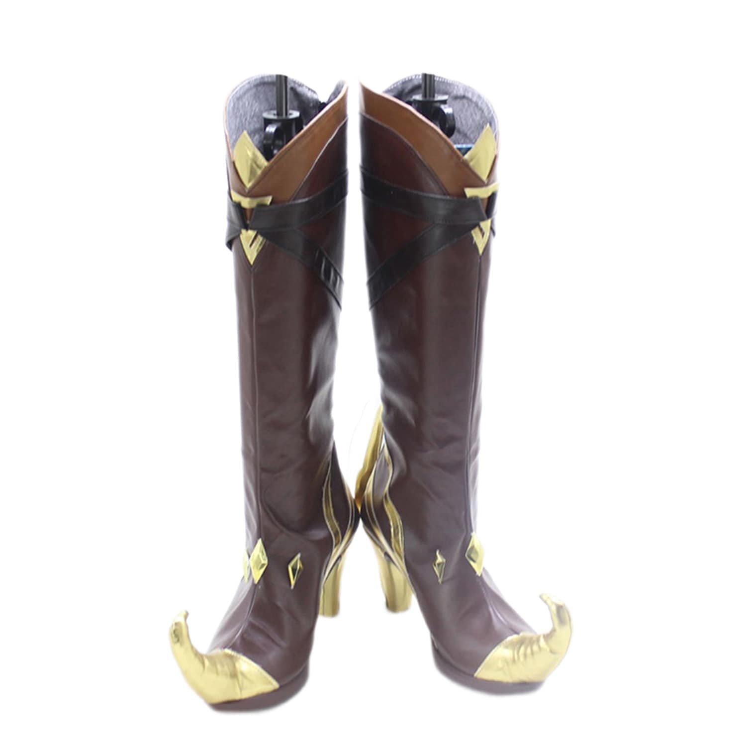 ゲイルハンター エルマイト旅団 原神 げんしん Genshin コスプレ 靴 ブーツ コスプレ靴 コスプレブーツ カスタマイズ可能903085