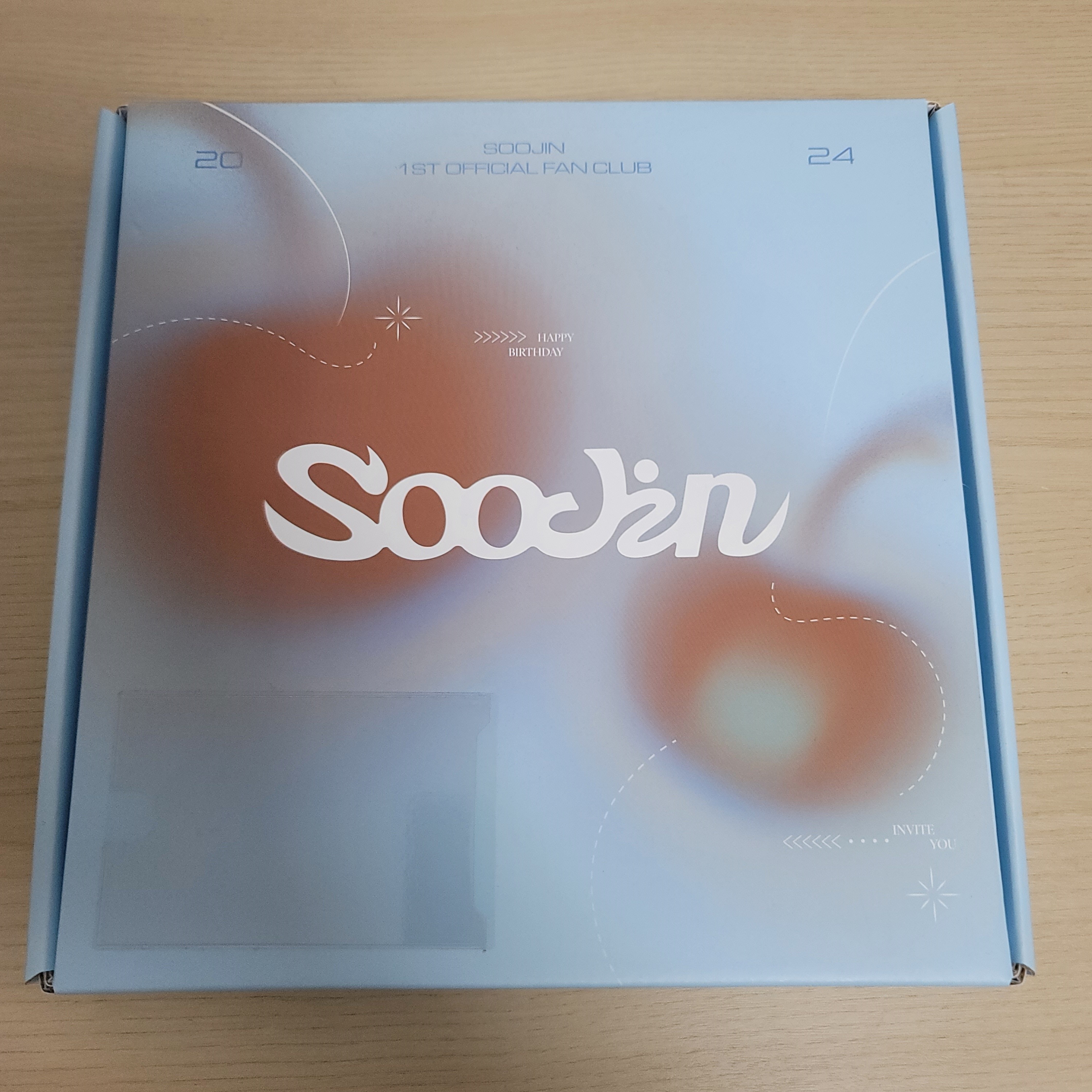 [開封品] SOOJIN 1st official Fanclub ファンクラブ キット ファンクラブ FC Membership ウェルカムキット