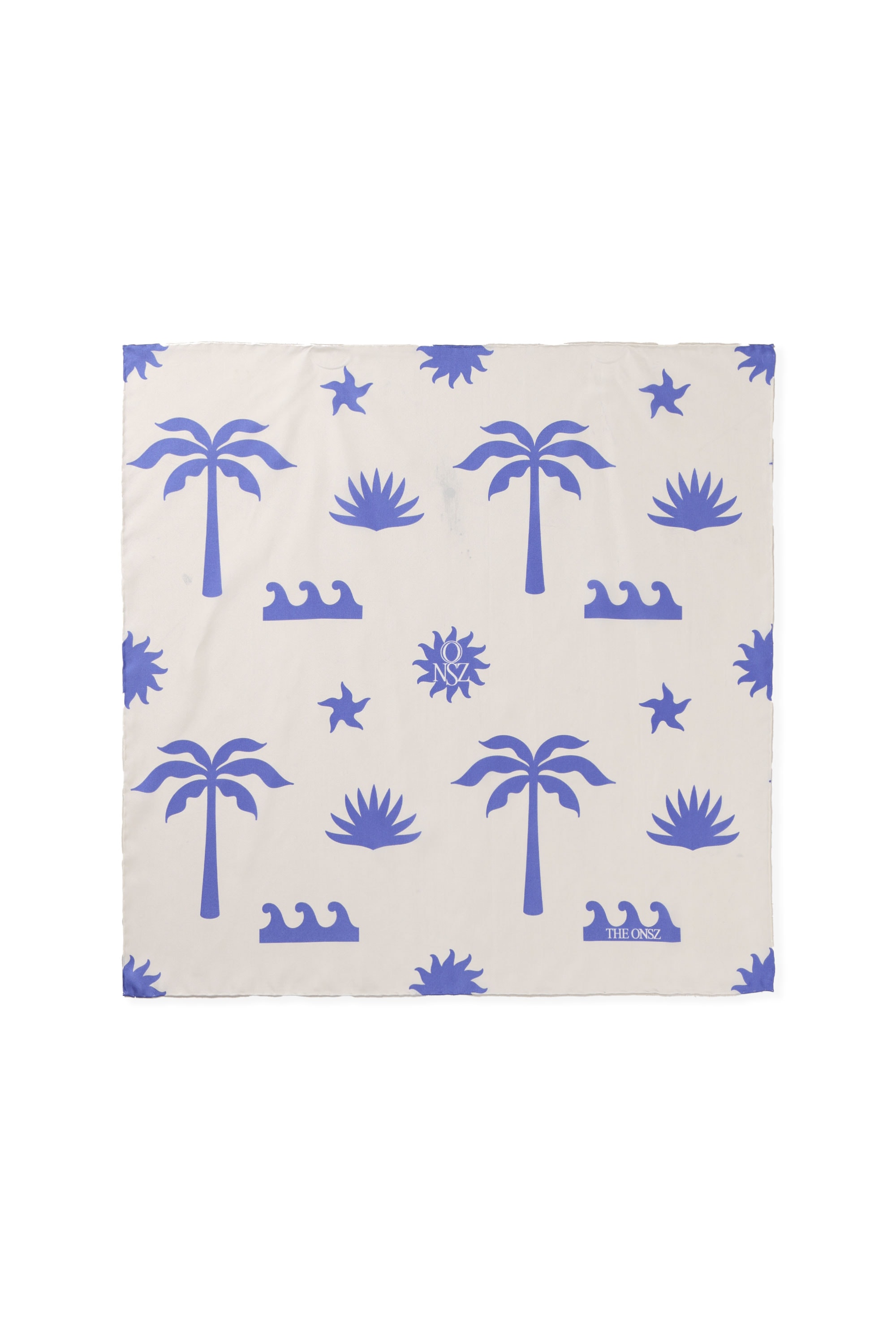 SILK PALM TREE SCARF