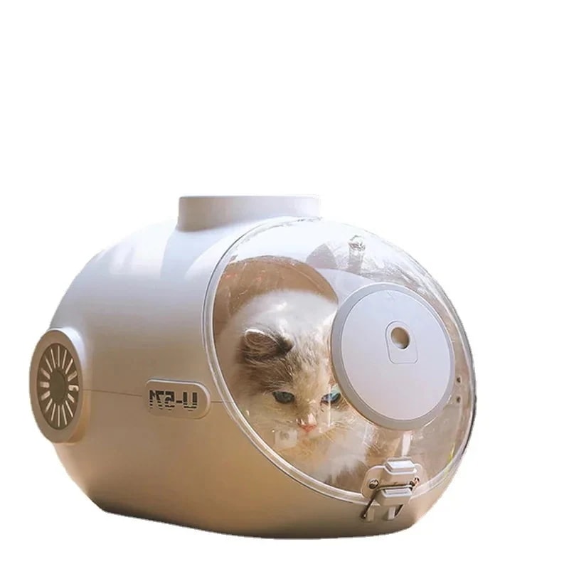 シングルショルダーペットバックパック 猫用キャリングバッグ 大容量 ハンドバッグ