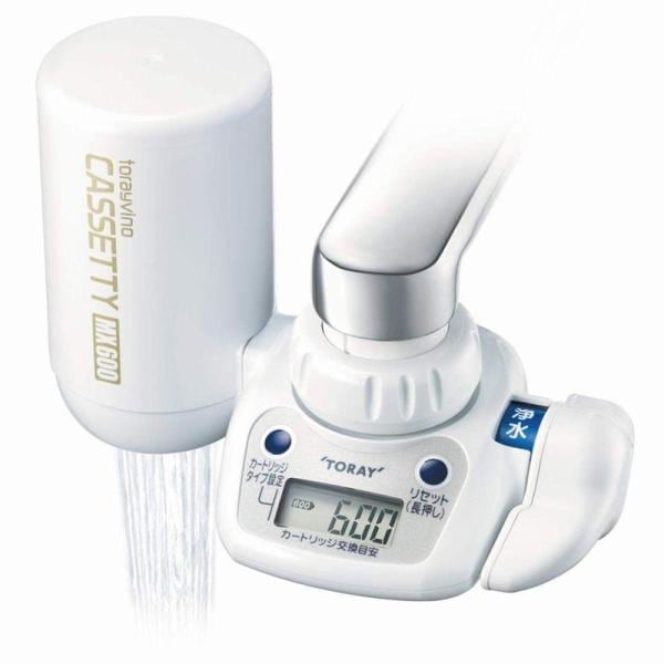 TORAY 東レ トレビーノ 浄水器 カセッティシリーズ カートリッジ計1個入り [本体MK204MX] ホワイト