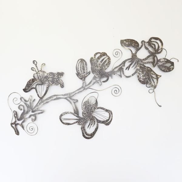 壁掛け 飾り ウォールデコレーション モダンアート ナチュラル アンティーク アイアン ボタニカル 1100x580mm