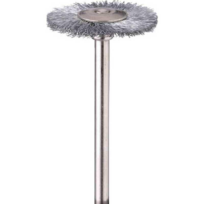 ミニター　ミニモ 金属ブラシ ホイール スチール φ22 (10本入)　FC4015
