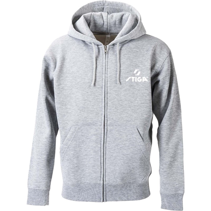 stiga(スティガ) ジップパーカーJP-II GRY S 卓球 ウェアトップス (1805100204)
