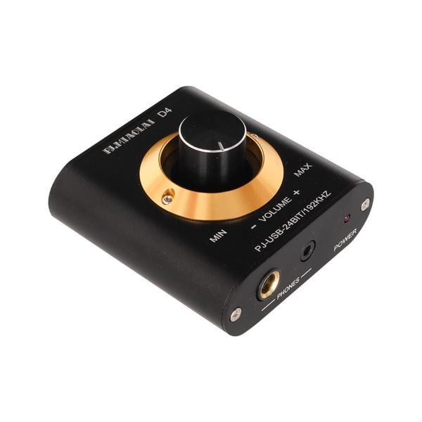 USB 3.5 ミリメートル 6.35 ミリメートルオーディオジャックアダプタ外部サウンドカードアルミ合金 ミニヘッドフォンアンプ PC サ