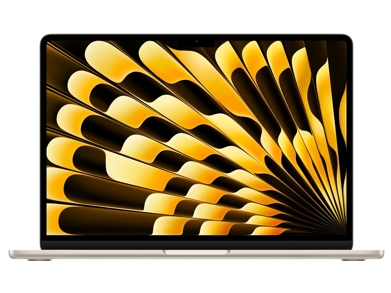 MacBook Air 13.6インチ Liquid Retinaディスプレイ MW0Y3J/A [スターライト]