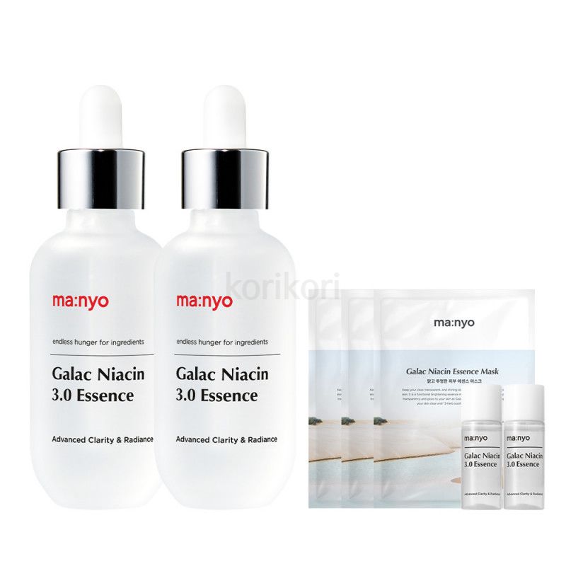 ガラクトナイアシン3.0エッセンス（60ml×2本）美白・毛穴ケア・透明感アップ