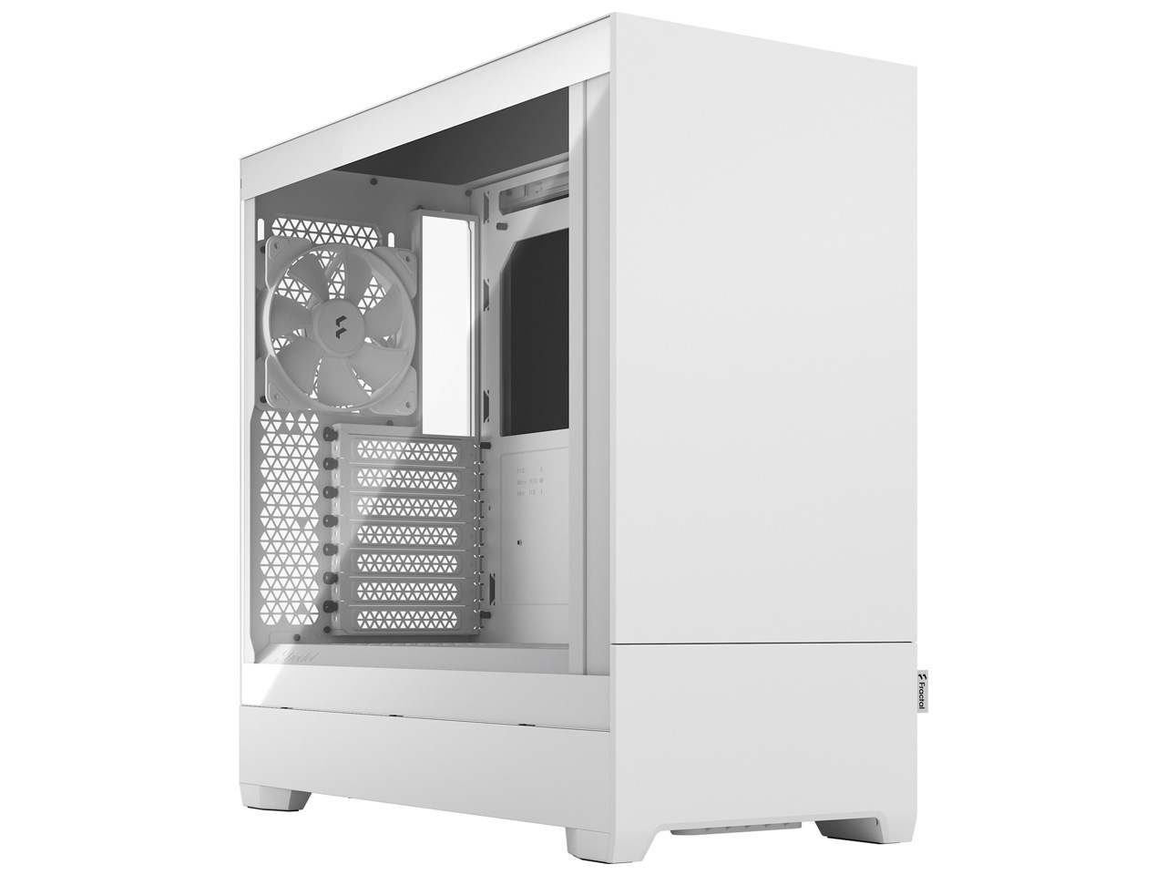 Pop Silent TG FD-C-POS1A-04 [ホワイト/クリア]PCケース [ATX /Micro ATX /Mini-ITX]