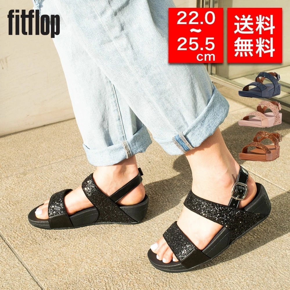 【国内正規品】LULU GLITTER BACK-STRAP SANDALS コンフォート