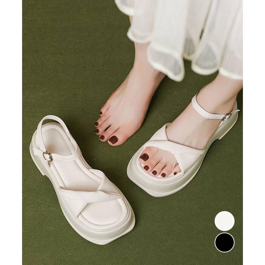 厚底サンダル サマーサンダル レディース