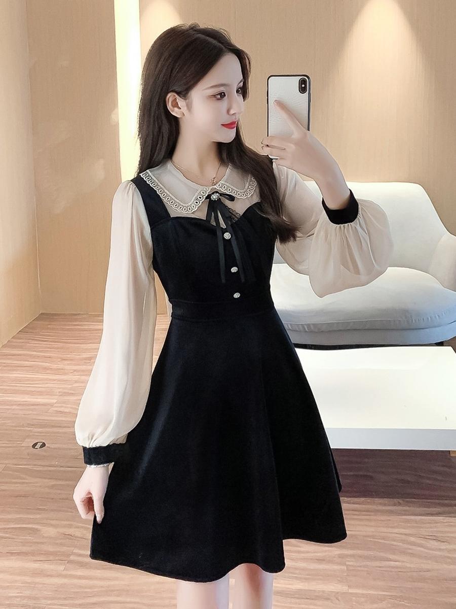 2024春夏 恋のおまじないをかけるワンピース カジュアル スポーツミックス ゆったりフレンチスタイルアップ 色っぽ 女っぽ カジュアル型きれいめ 大人っぽ 上品 お姉さん ゆったり レディース