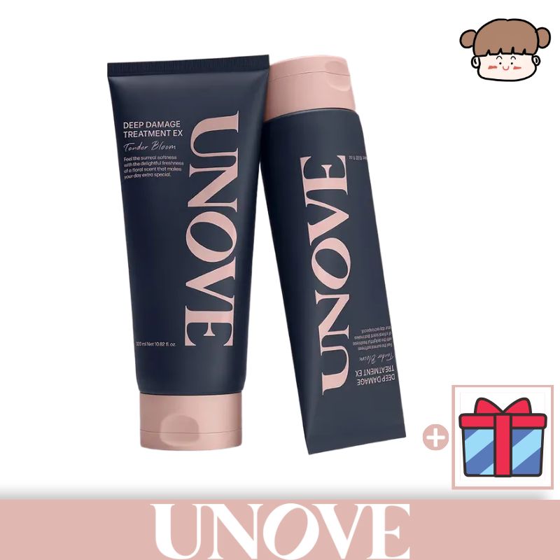 【1+1／おまけ付き】ディープダメージトリートメントEX, 320ml+ 320ml / (Tender Bloom＋Warm Petals)＋スリーク ヘアミルク 30ml ディープダメージ