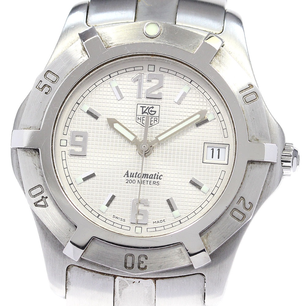 タグホイヤー TAG HEUER WN2110-0 エクスクルーシブ デイト 自動巻き メンズ 保証書付き_815966【中古】