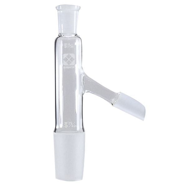 [柴田科学]共通摺合連結管 枝管付 15/25-29/42