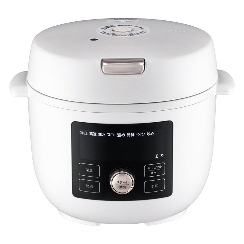 電気圧力鍋 マットホワイト COK-B220WM
