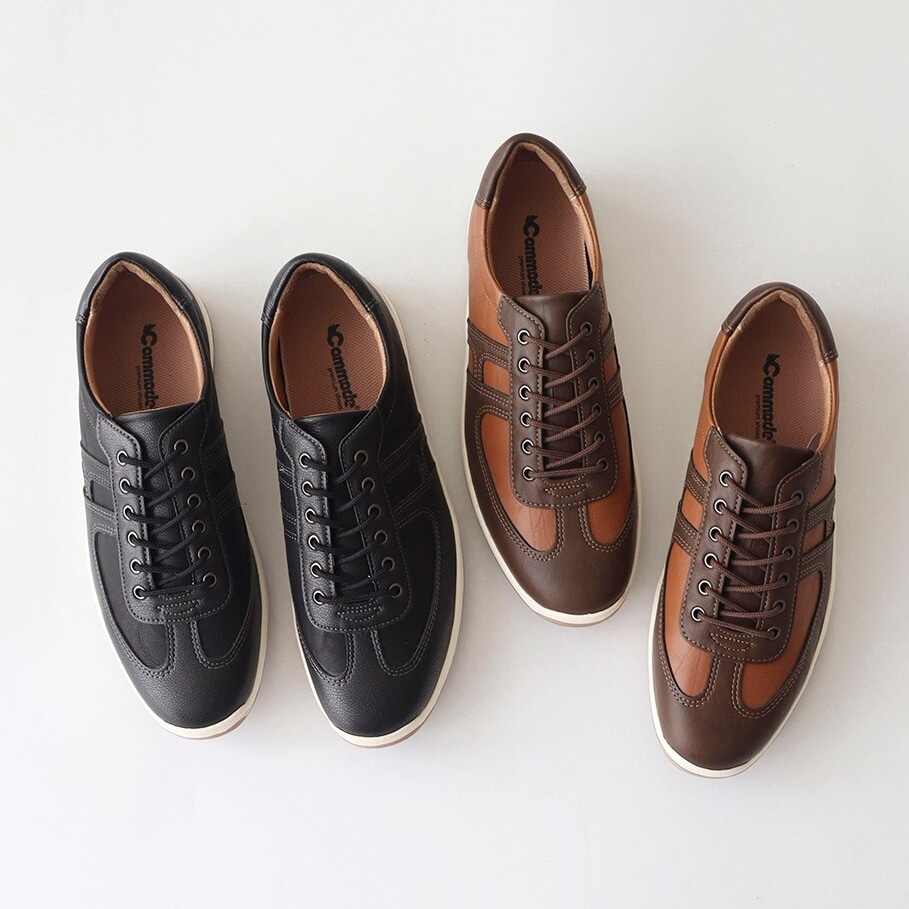 【韓国産】落ち着いたスタイルのカジュアルゴルフシューズ【２カラー】【3cm背高効果】AG-014