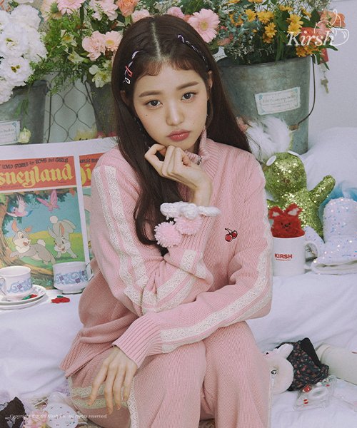 SMALL CHERRY KNIT ZIP-UP 韓国正規品