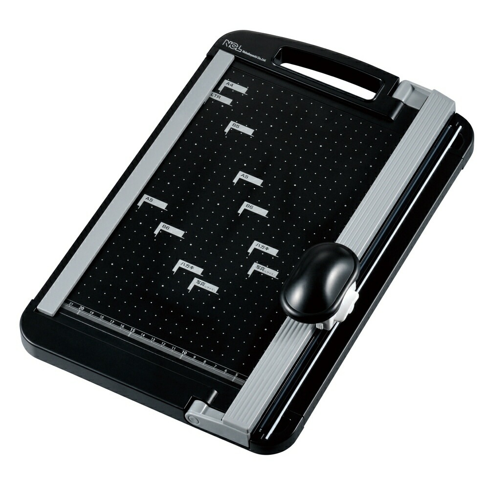 （まとめ買い）ロータリーカッター 裁断機 A4 ブラック NRC-N2A4D [x3]