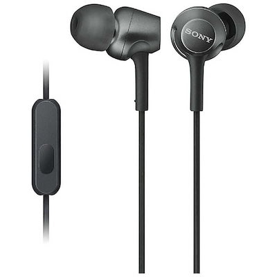 他サイト： ソニー MDR-EX255AP-B マイク＆コントローラー搭載 ダイナミック密閉型カナルイヤホン ブラックの商品画像