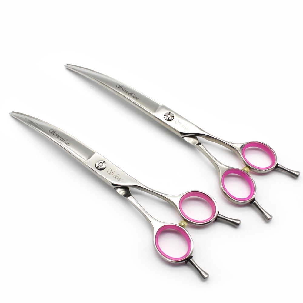 [NC]ニューカーブバサミ ソフトな質感 コスパのいい 軽さ 安定感 切削力 仔犬マズル マズル 愛犬美容 完璧な角度 ソフトなカッティング感 丸いカット