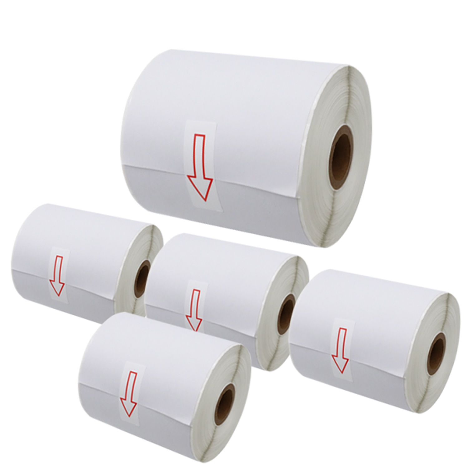 ブラザー用 RDロール 再剥離ラベル (感熱紙) RD-S06J4 互換品 102mm×44m 5個セット 8,512円