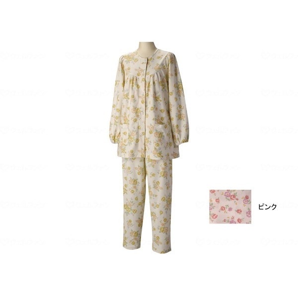 長袖パジャマ 婦人セット 通年用 ピンク M TB2807 メーカー直送