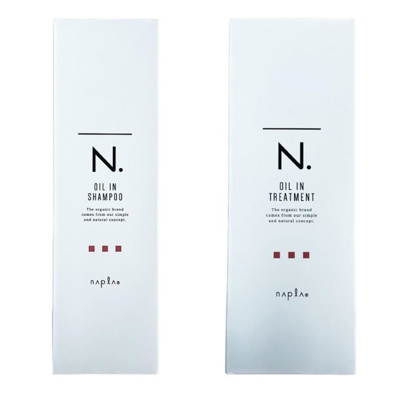 【セット】 N. オイルイン シャンプー 750ml + オイルイン トリートメント 650g 本体 セット エヌドット