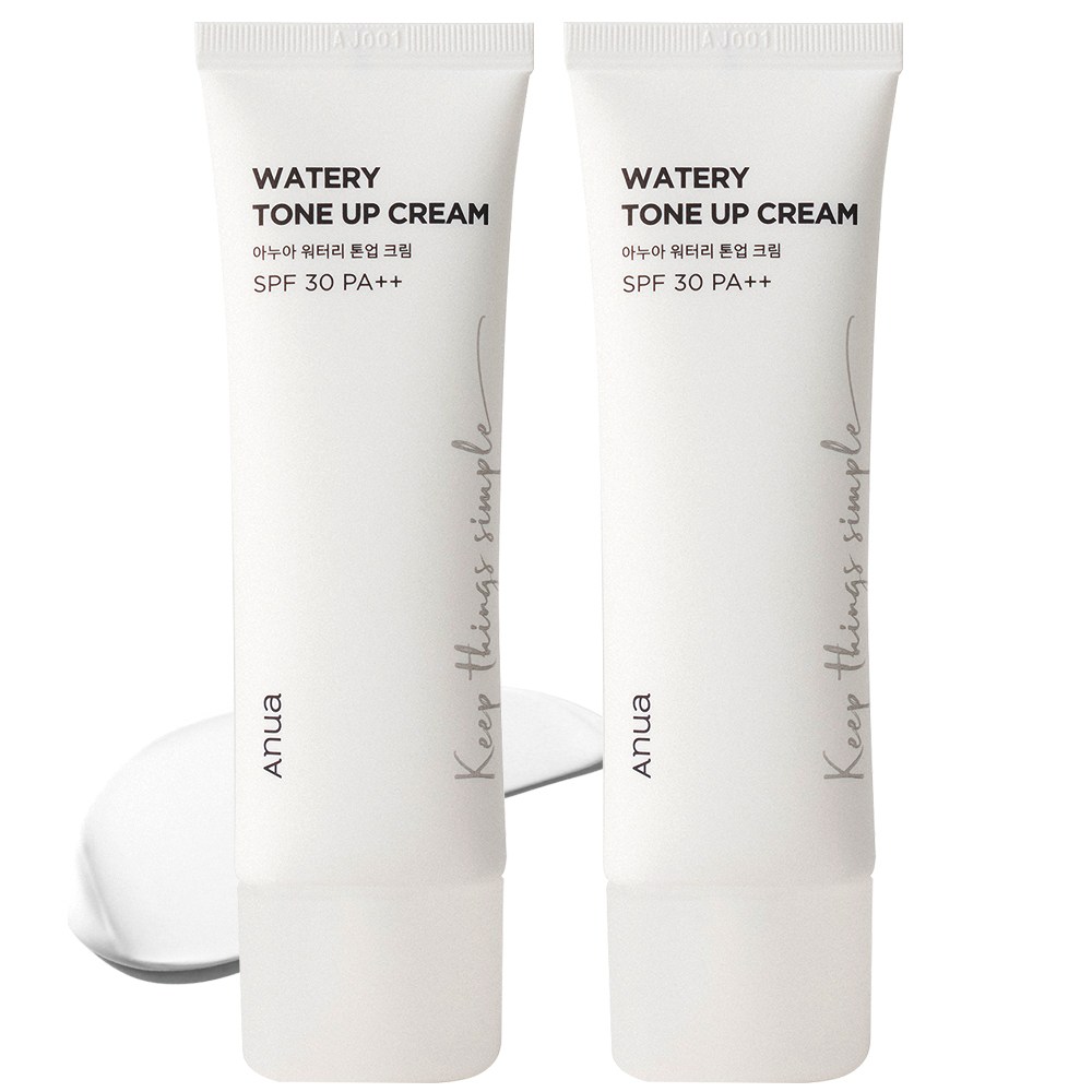 [1+1]アヌアウォーターリートーンアップクリームSPF30 PA++ 50ml