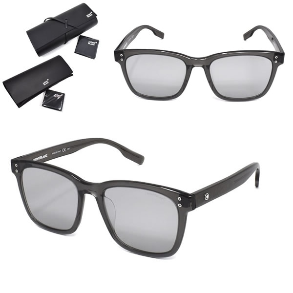 サングラス MB0138SK-003 サングラス アジアンフィット メンズ レディース ユニセックス グレー クリア