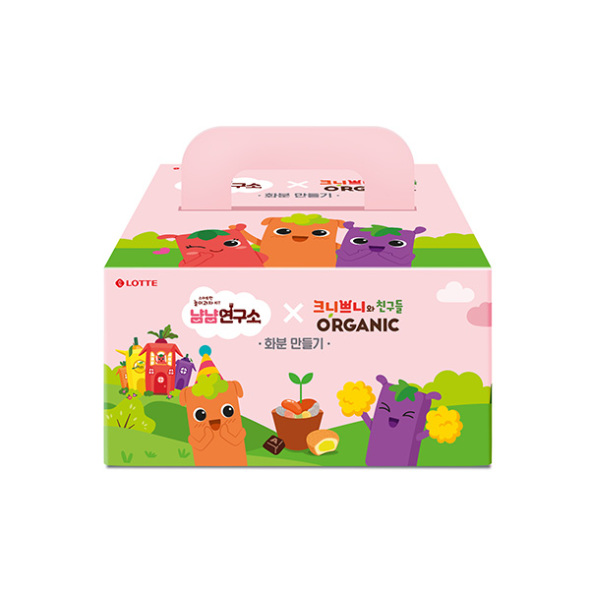 韓国-K MEAL-もぐ研究所 植木鉢作り 遊び菓子 KIT-K FOOD
