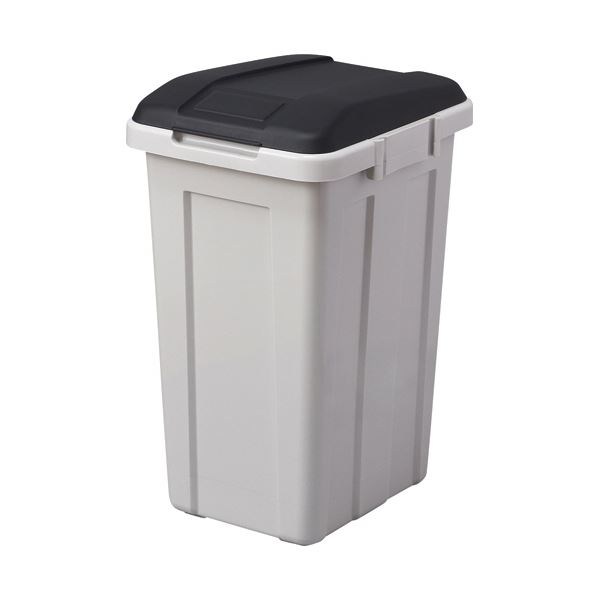 （まとめ） アスベル ジョイント 分別ペール 45Lブラック A6647 1台 (×5セット)