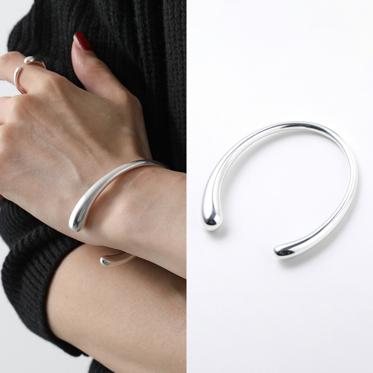 GEORG JENSEN ジョージ ジェンセン バングル MERCY OPEN BANGLE 634A マーシー オープン 20000082000 レディース ブレスレット SILVER 39,964円