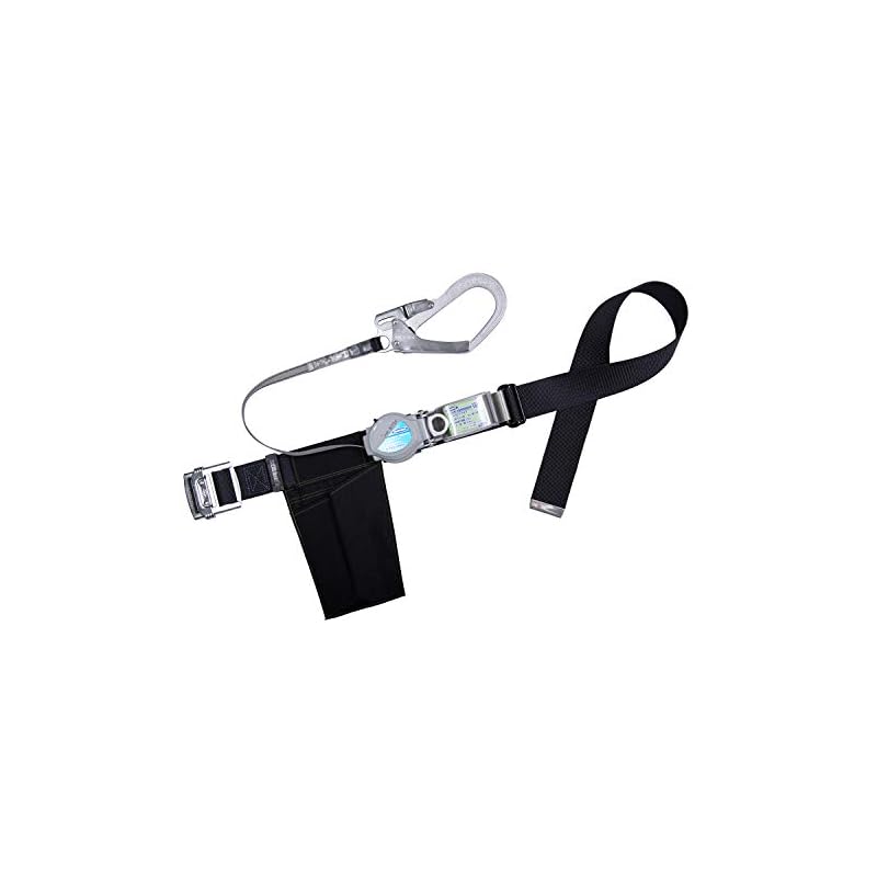 藤井電工(Fujii Denko) 新規格 胴ベルト型安全帯 2WAY リトラ 黒 Lサイズ TB-TRN-599-BLK-L ツヨロン 墜落制止用器具 安全帯