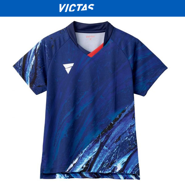 VICTAS ヴィクタス 半袖 ゲームシャツ V-NLGS408 卓球 512404-6000