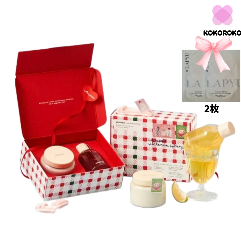 [Victoria Bakeryコラボ]ホリデー イチジクバター 肌の匂い ボディウォッシュ&ボディバターセット(2種択1)+LAPYUマスクパック 2枚/プレゼント